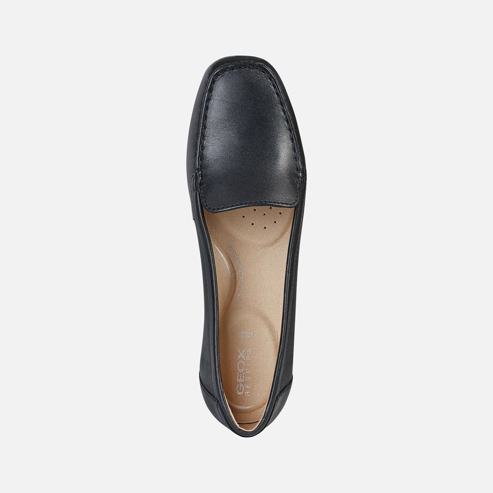 Geox Bayan Loafers Siyah - Annytah - TSJ-810679
